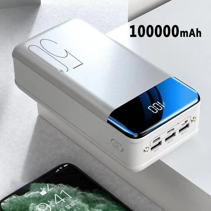 100,000mAh Powerbank With Fast Charging