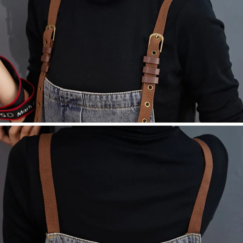 Vintage Denim Jumpsuit for Women