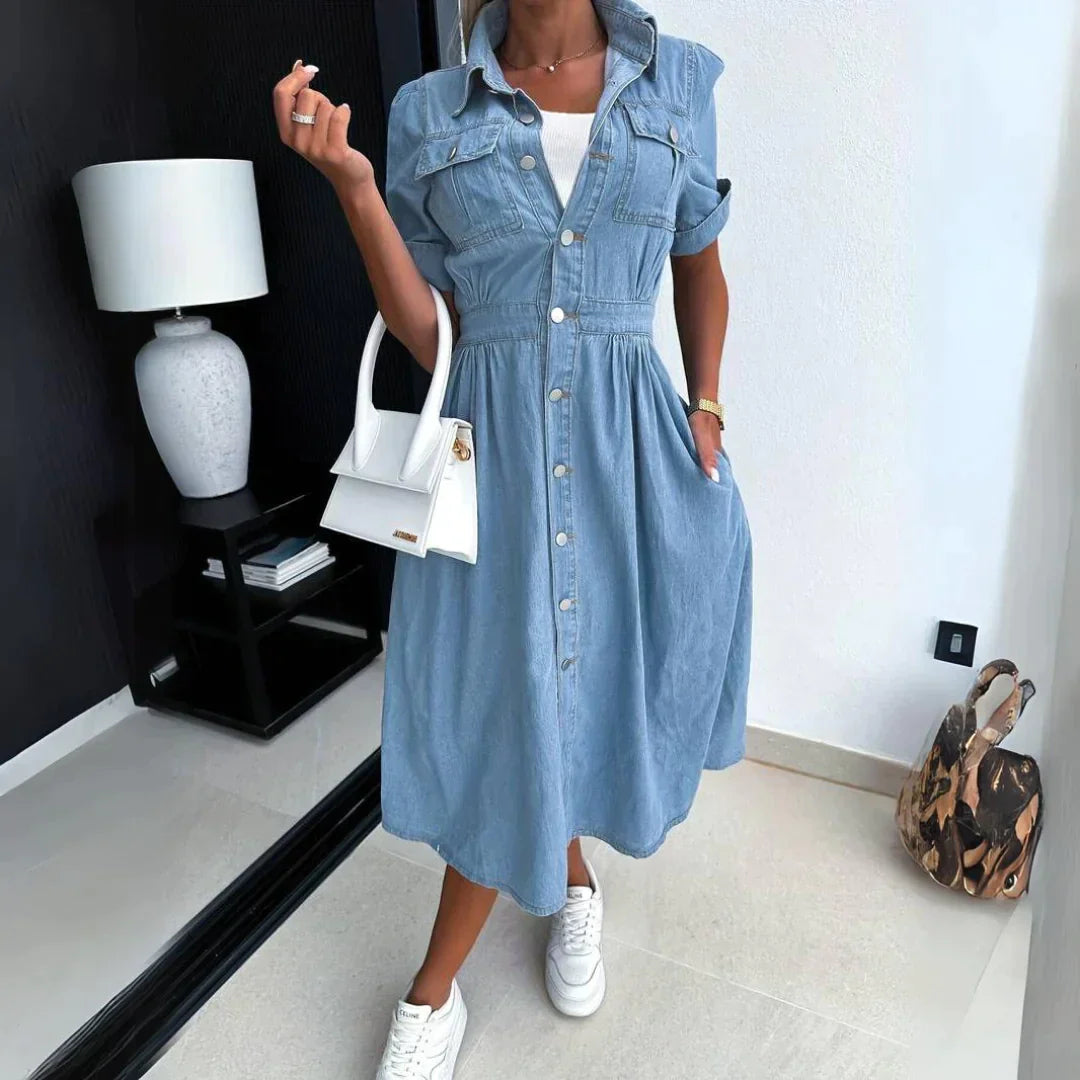 Blue Sky Denim Dress