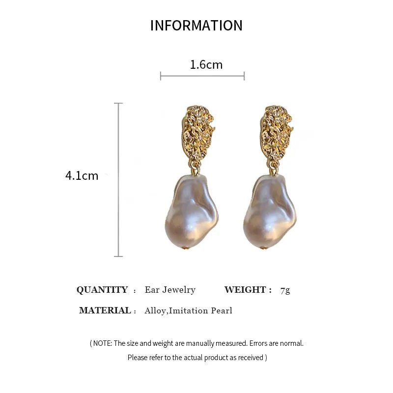 BloemGlamour Parel Hanger Oorbellen