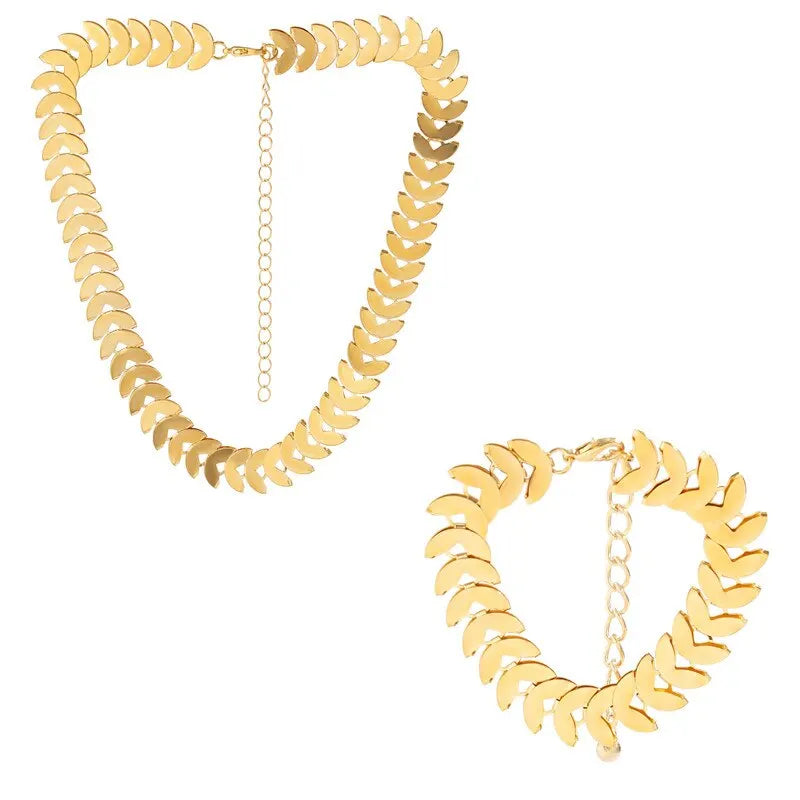 Stijlvolle 2-delige Imitatie Parel Sieraden Set