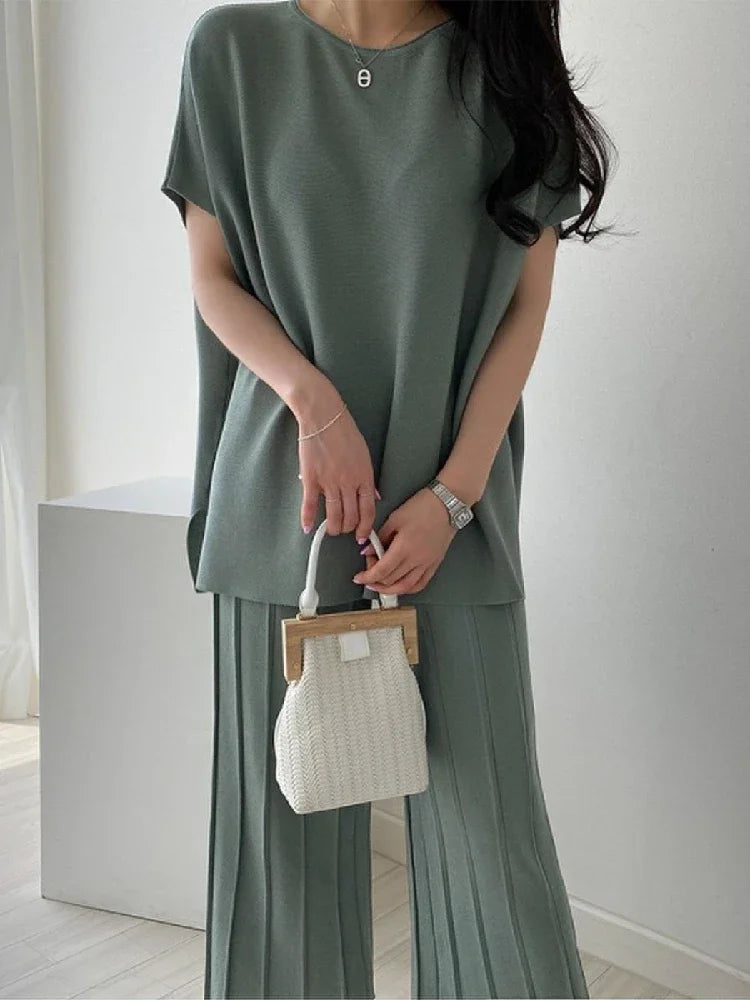 UrbanChic Gebreide Tweedelige Set