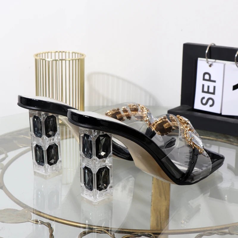 Zilverglans Herbst Sandalen