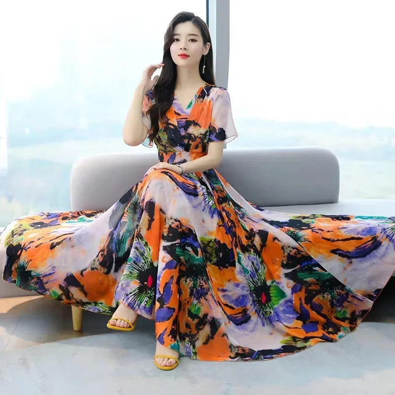 Zonnestraal Mode Zomerjurk voor Dames