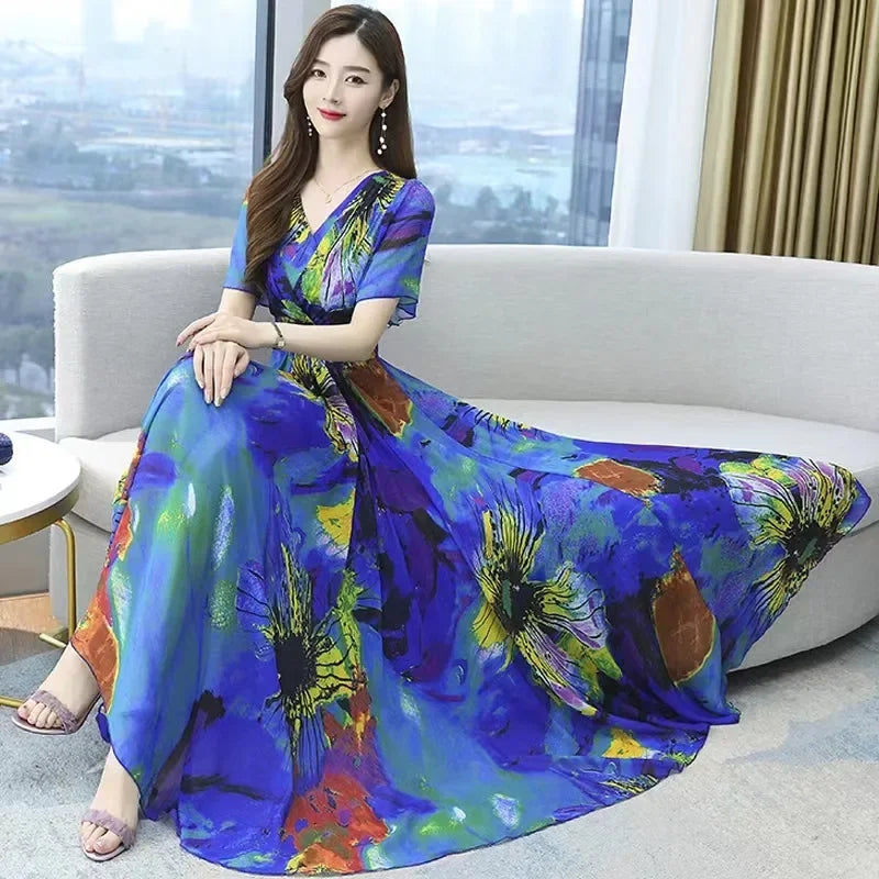 Zonnestraal Mode Zomerjurk voor Dames