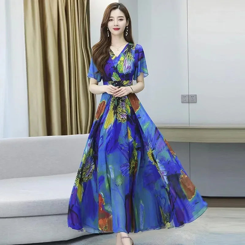 Zonnestraal Mode Zomerjurk voor Dames