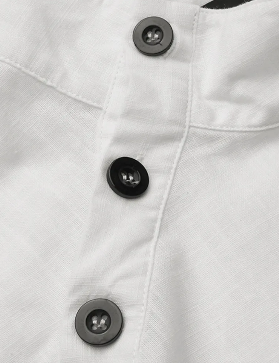 Verfeinerte Eleganz Baumwoll-Leinen Damenblusen