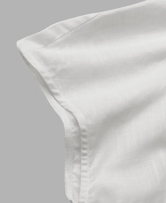 Verfeinerte Eleganz Baumwoll-Leinen Damenblusen