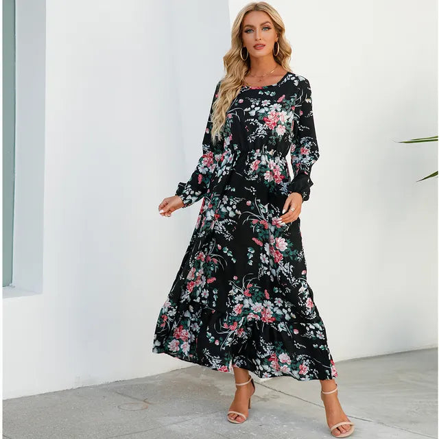Boho Maxi Jurk voor Zomer en Strand