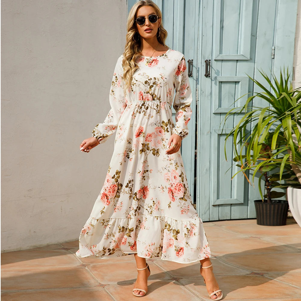 Boho Maxi Jurk voor Zomer en Strand