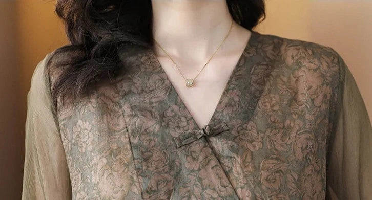 Sunrays Fashion Vintage Long Dress Set for Summer