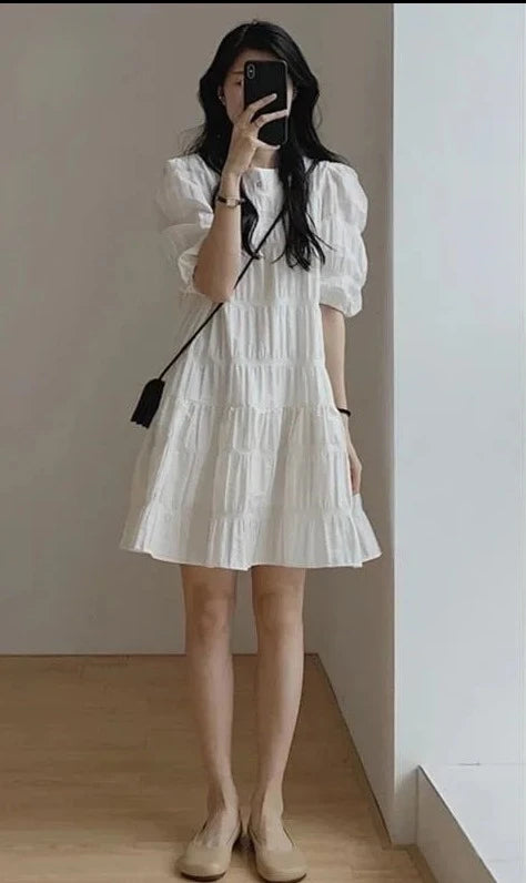 Eleganza Mode Sommerkleid mit Rüschen