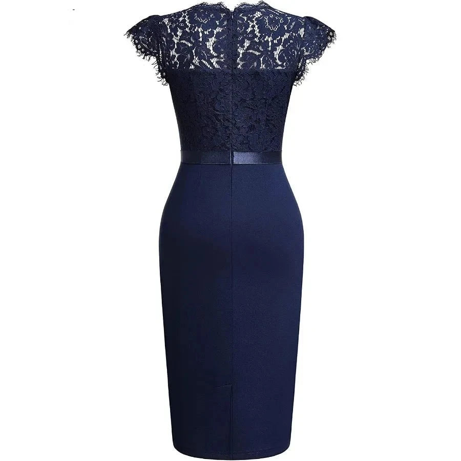 Elegante Kant Jurk voor Dames