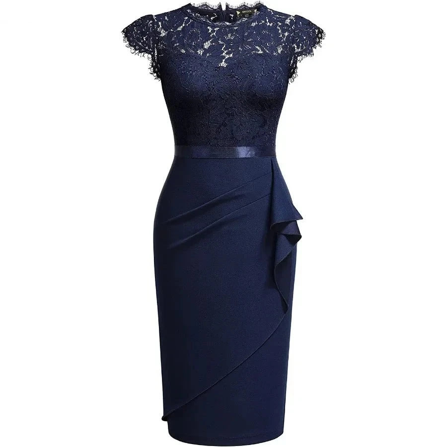 Elegante Kant Jurk voor Dames