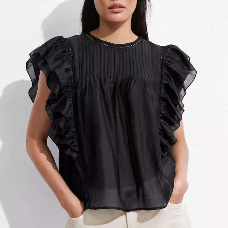 Vliegende Mouw Blouse van Zenith Vogue