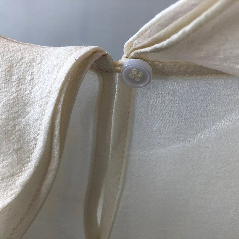 Frühjahr 2024 Neue Damenbluse 'Eleganza' mit Rüschen