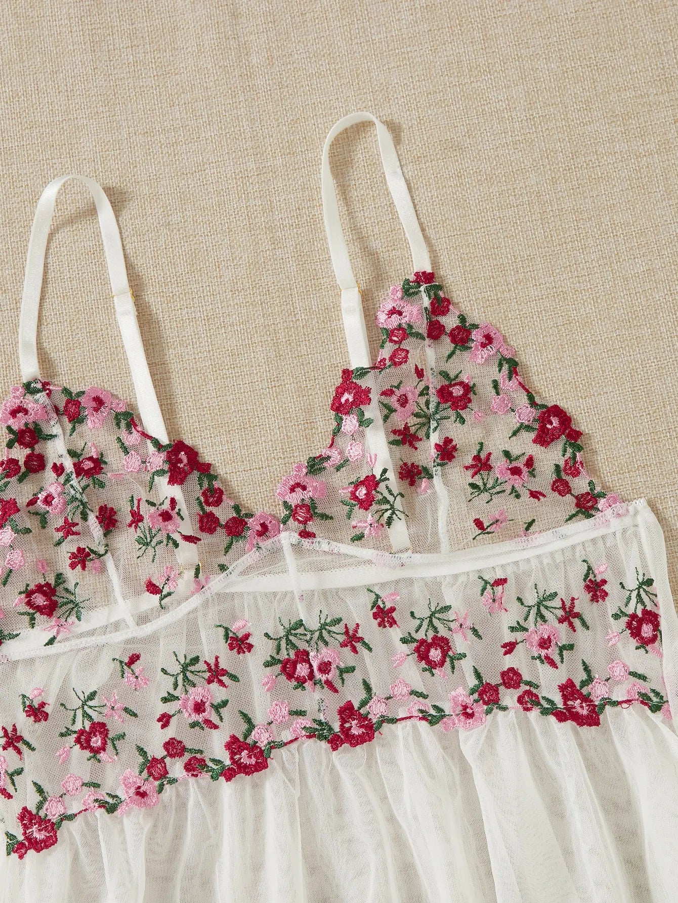 Sensuele Nachtjurk Verleidelijke Transparante Lingerie