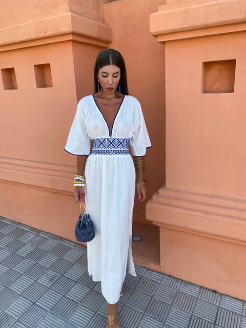 Aurora langes Kleid für sommerliche Eleganz