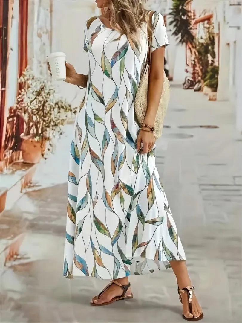 LuxeLeven Zomerse Elegante Plus Size Jurk