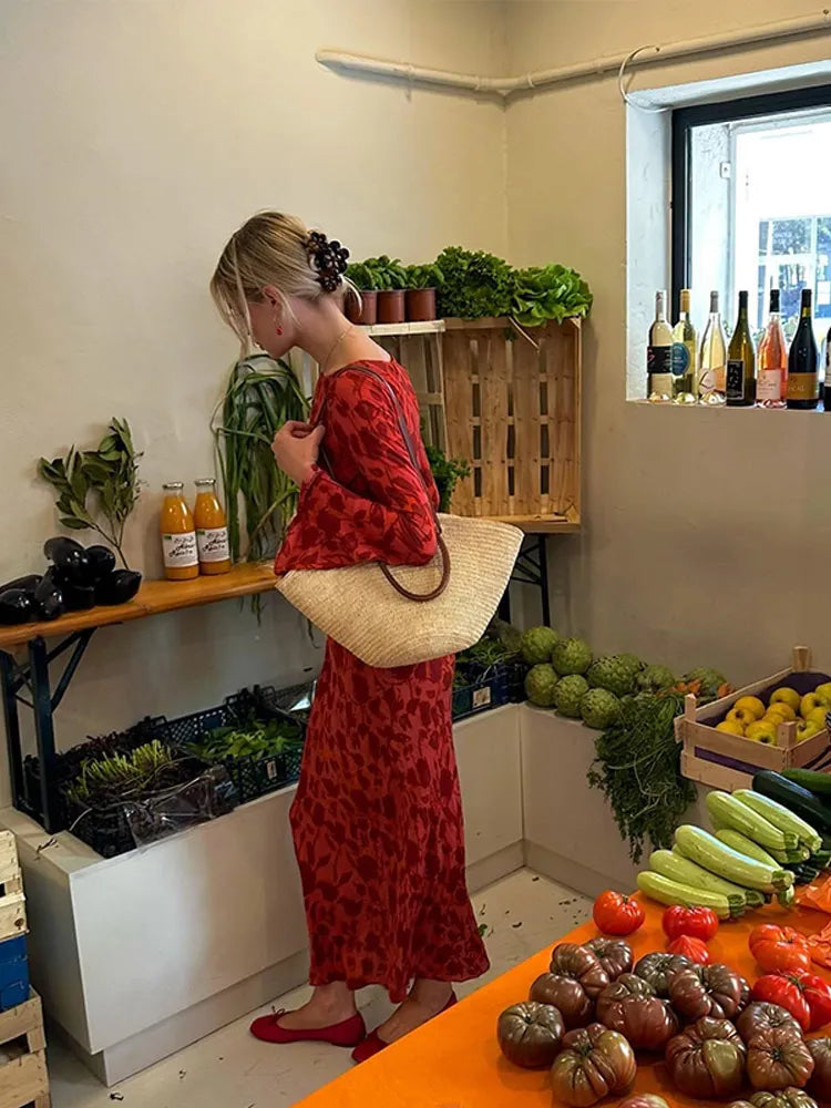 ChicMode Abito Maxi Estivo a Fiori