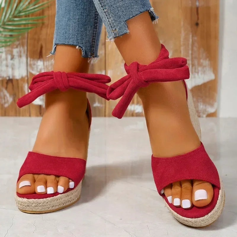 Lunaflex Summer Thick Sole Wedge Sandals