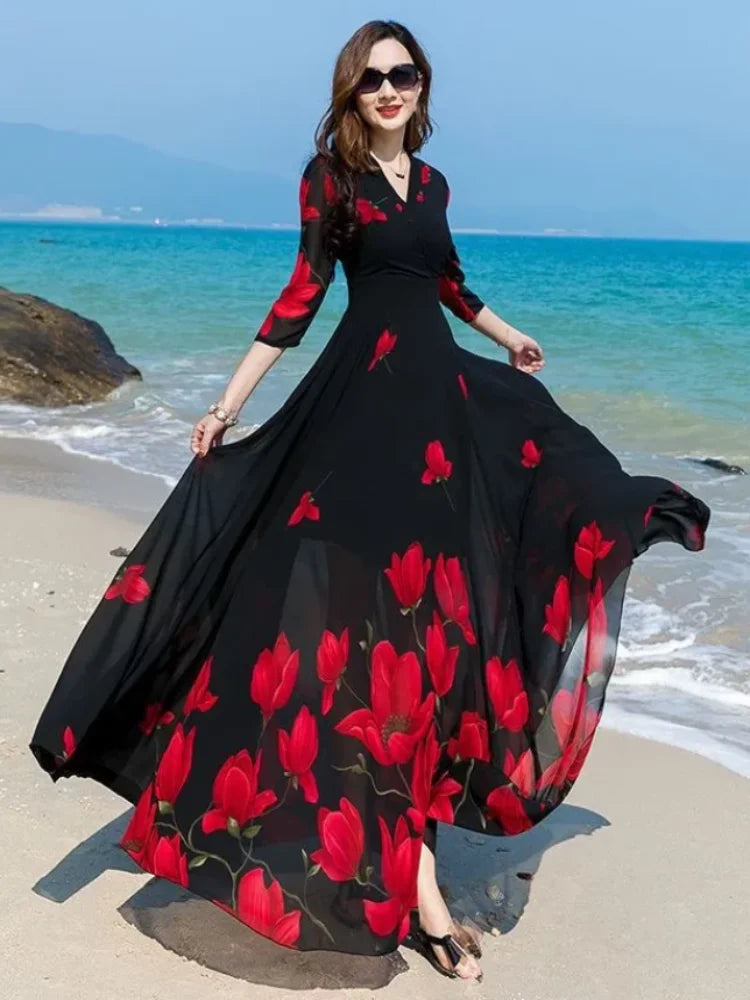 LenteLuxe Vestito Estivo