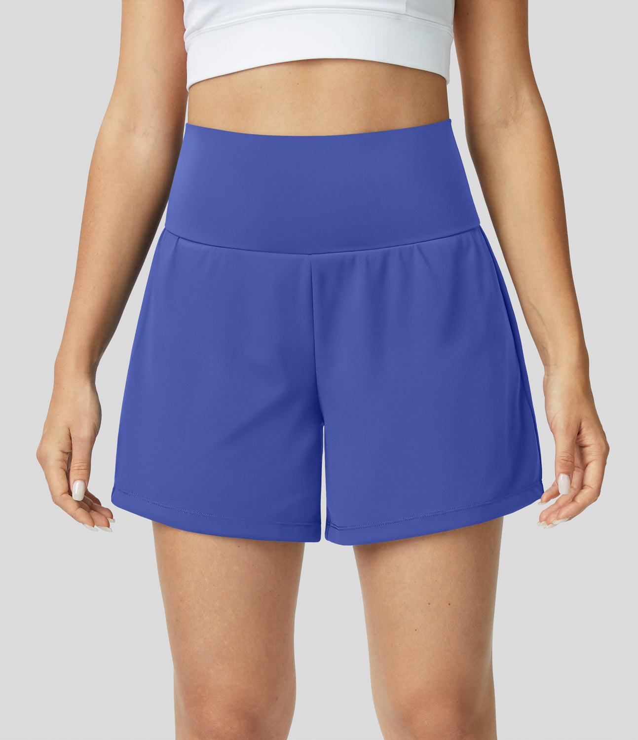 Margarethe | Hoge Taille & Ademend Materiaal Yoga Shorts