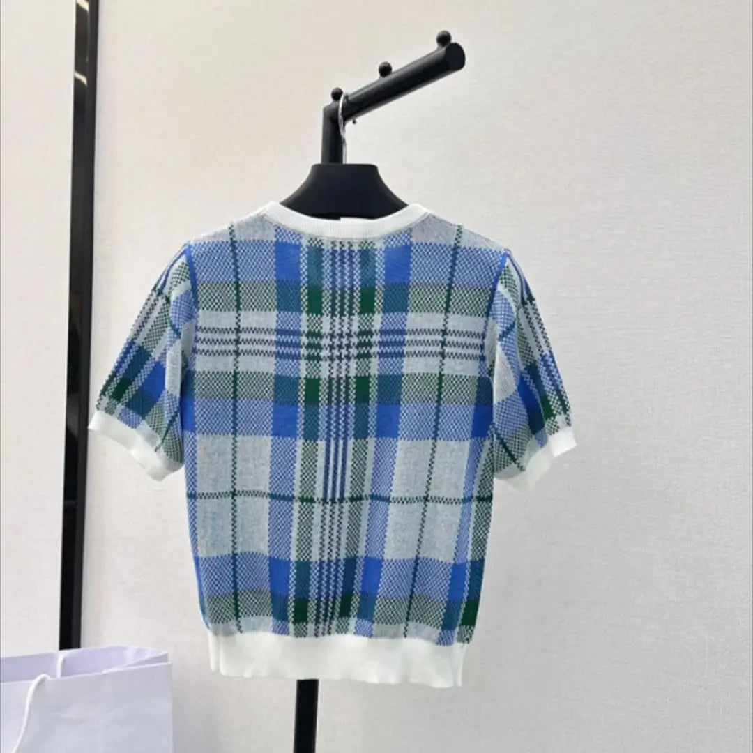 Vivid Vogue Summer Knitted Shirt