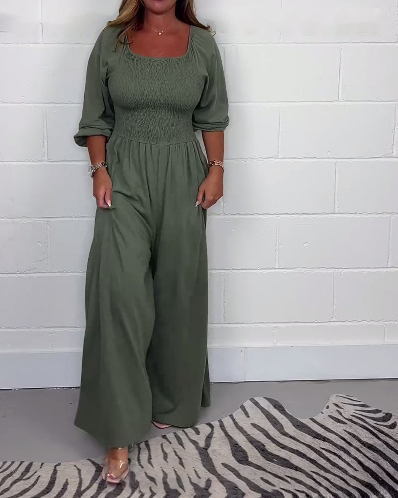 Blair Tijdloze Katoenen Jumpsuit