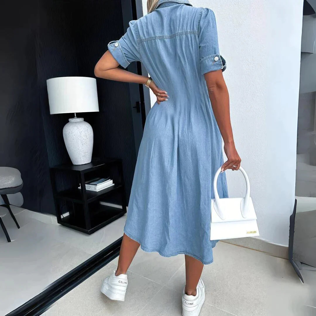 Blue Sky Denim Dress