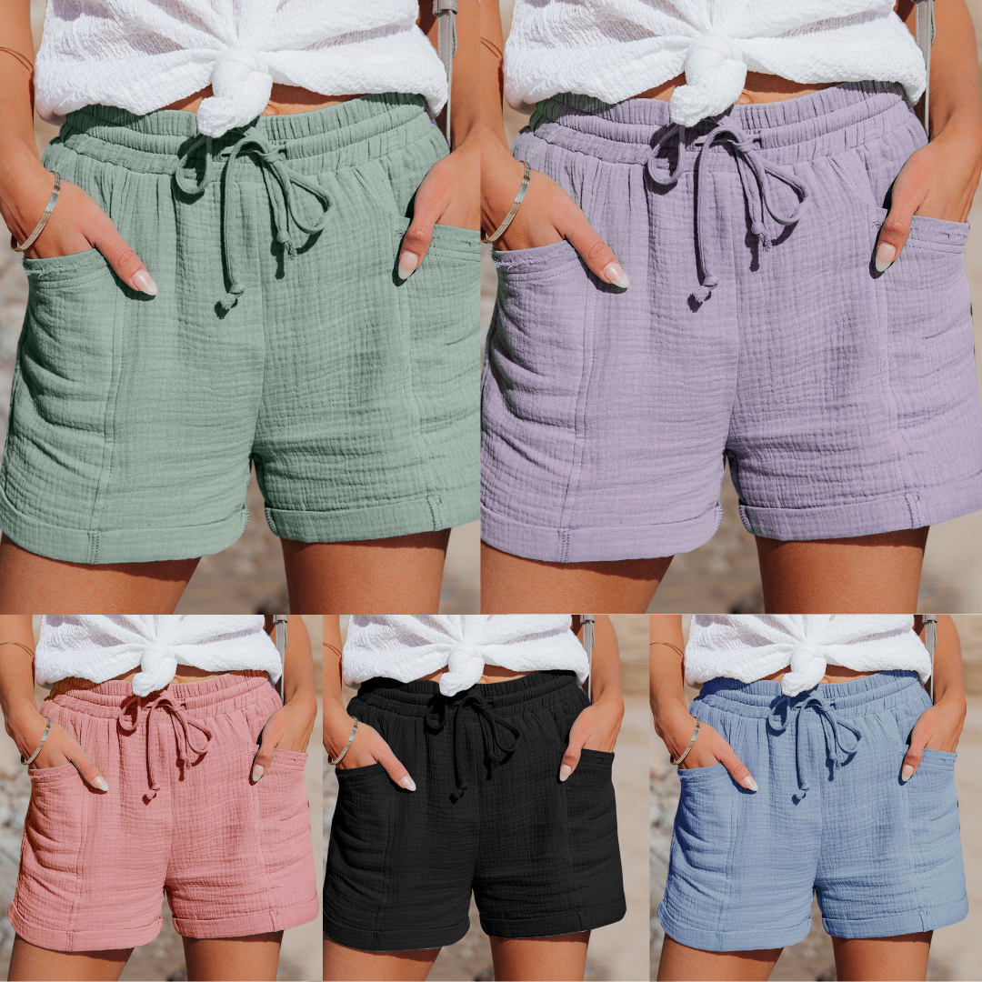 BreezyLife Cotton Summer Shorts