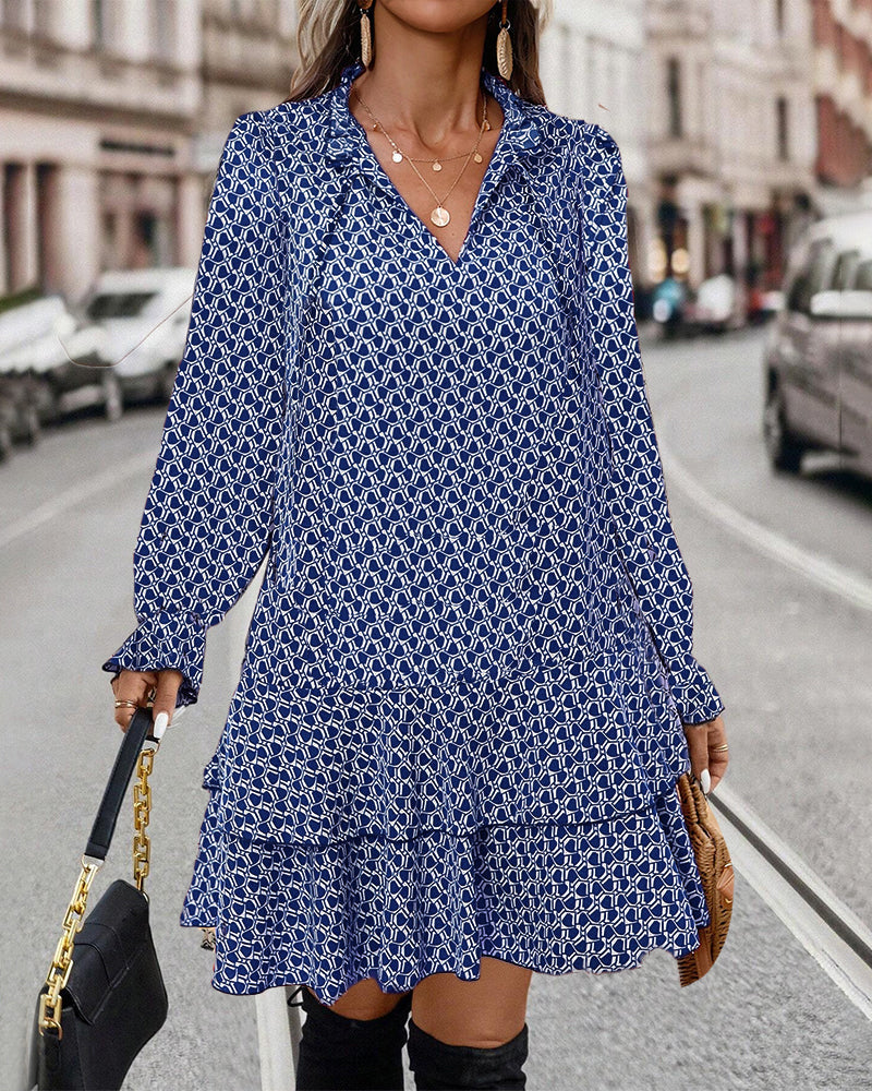 Liliana - Elegant Women's Dress with Long Sleeves