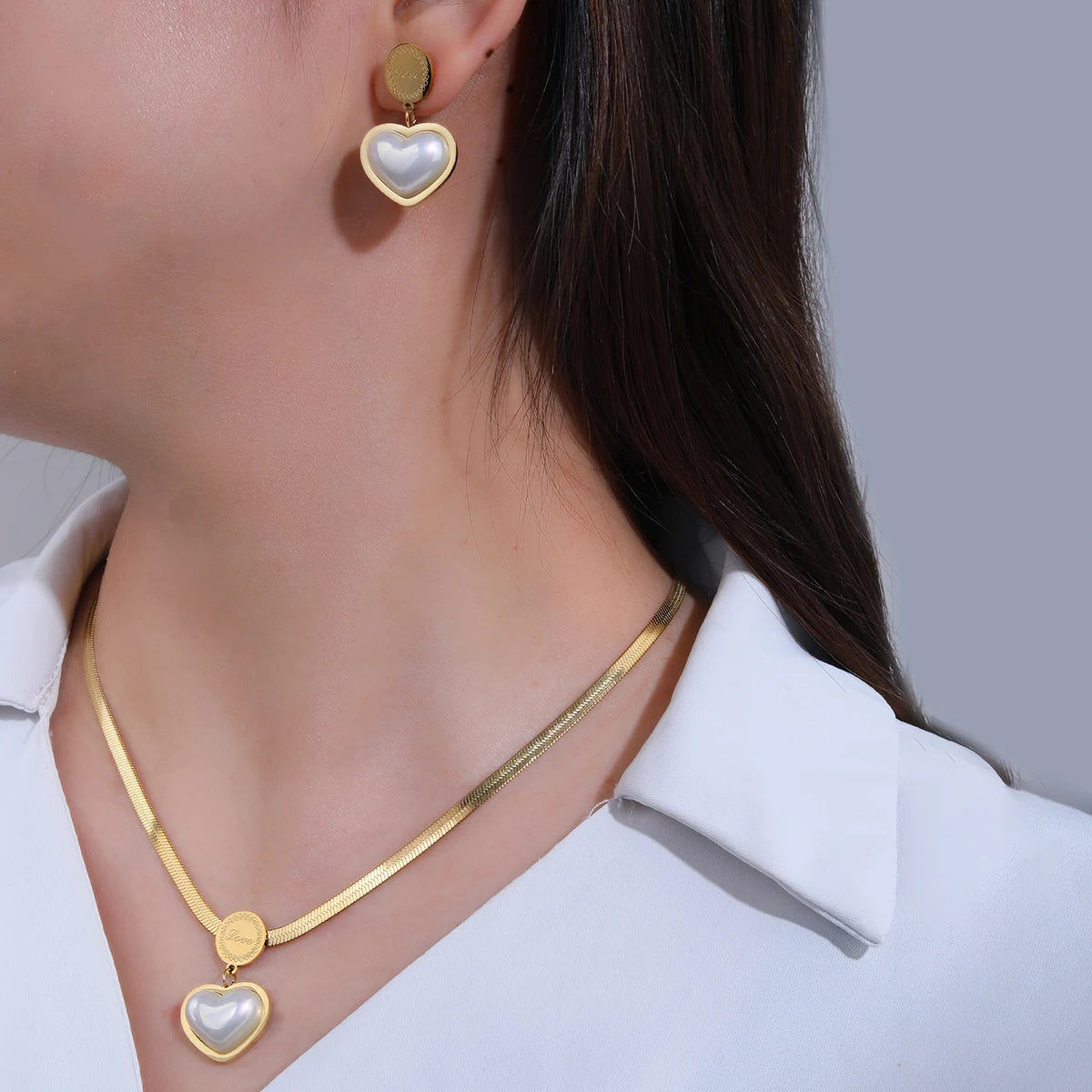 Luxe 3-Delige Liefdesparel Hangerset