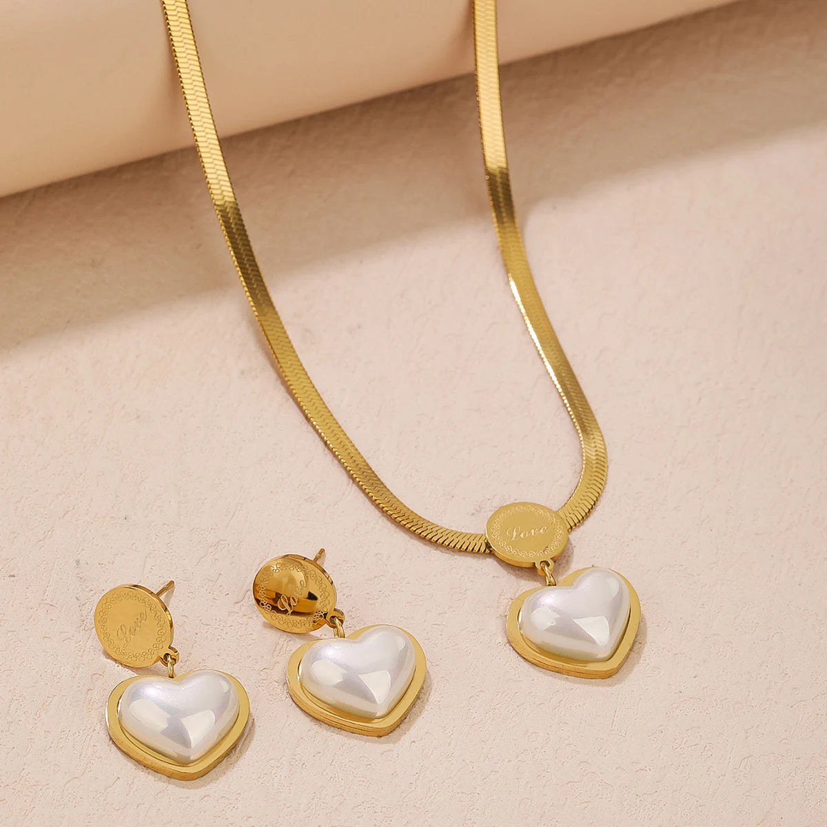 Luxe 3-Delige Liefdesparel Hangerset