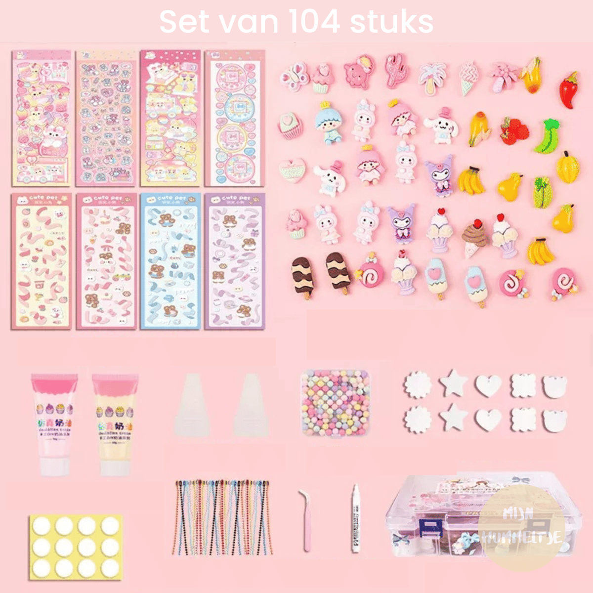 3D Creatieve Sticker Set