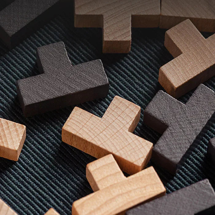 3D Houten Puzzel Denkspel
