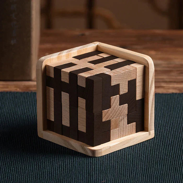 3D Houten Puzzel Denkspel