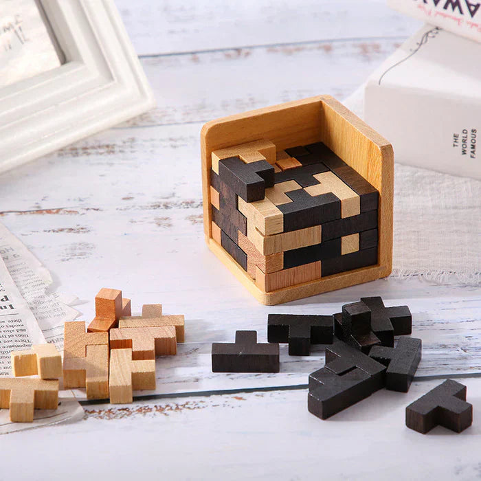 3D Houten Puzzel Denkspel