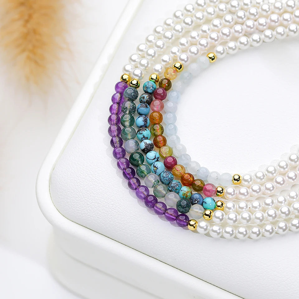 JuweelGloed Parelen Armband voor Vrouwen