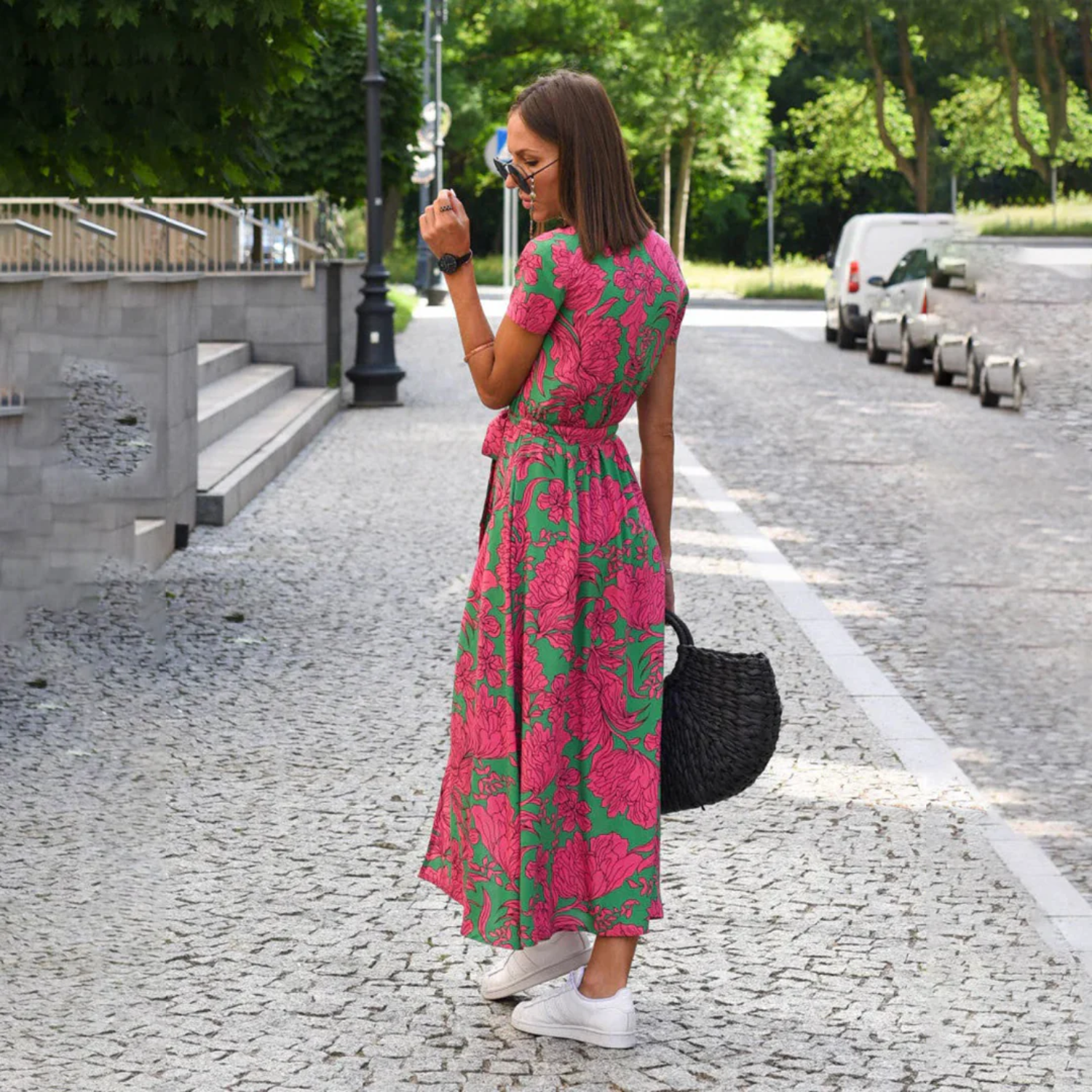 VELANORA Luchtige Zomerjurk