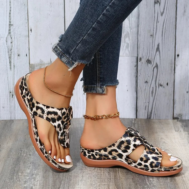 Velanora - Zwarte orthopedische pantoffels