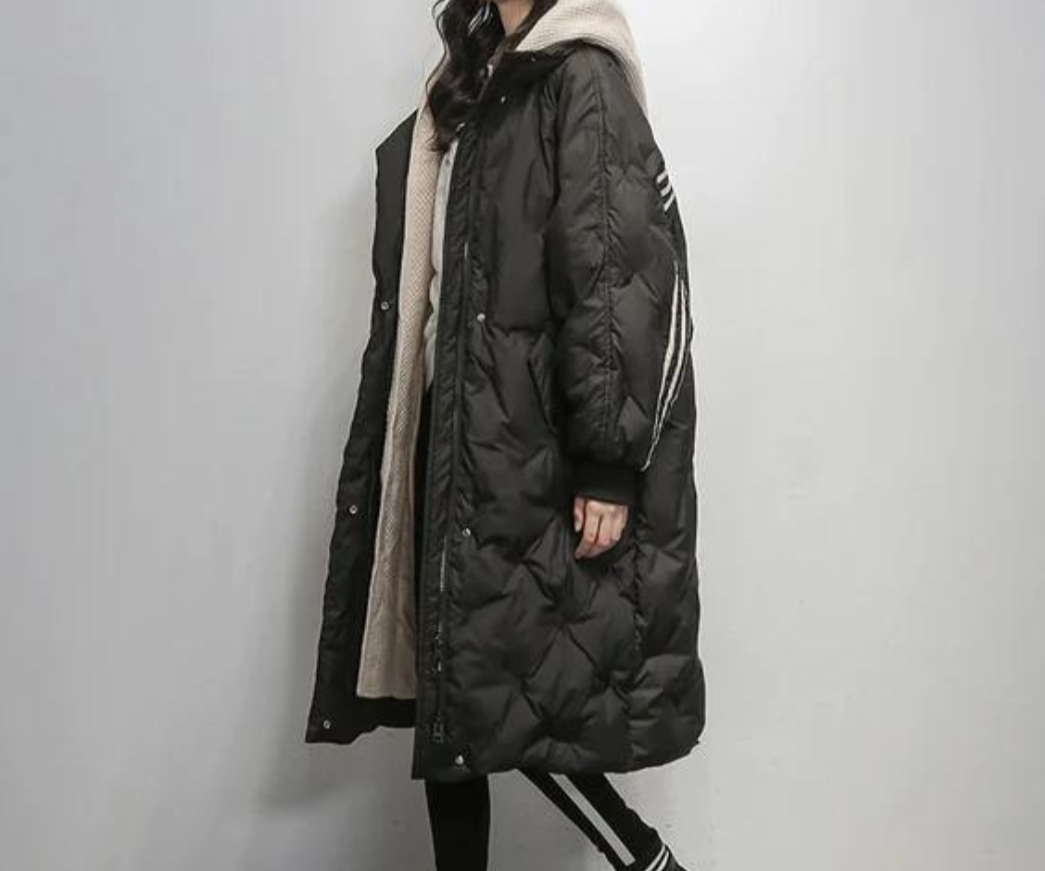 Cappotto lungo imbottito da donna – Elegante e versatile giacca da donna