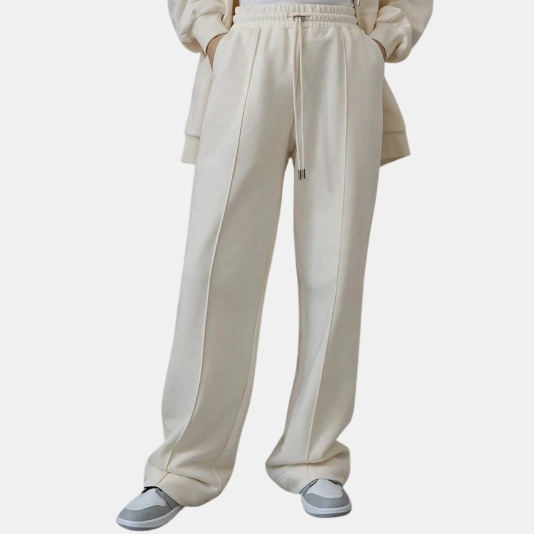 Warm fleece jogging pants from Luna Eleganza