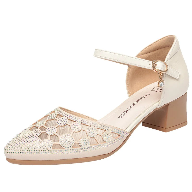 Stil Zomer Med Block Sandalen