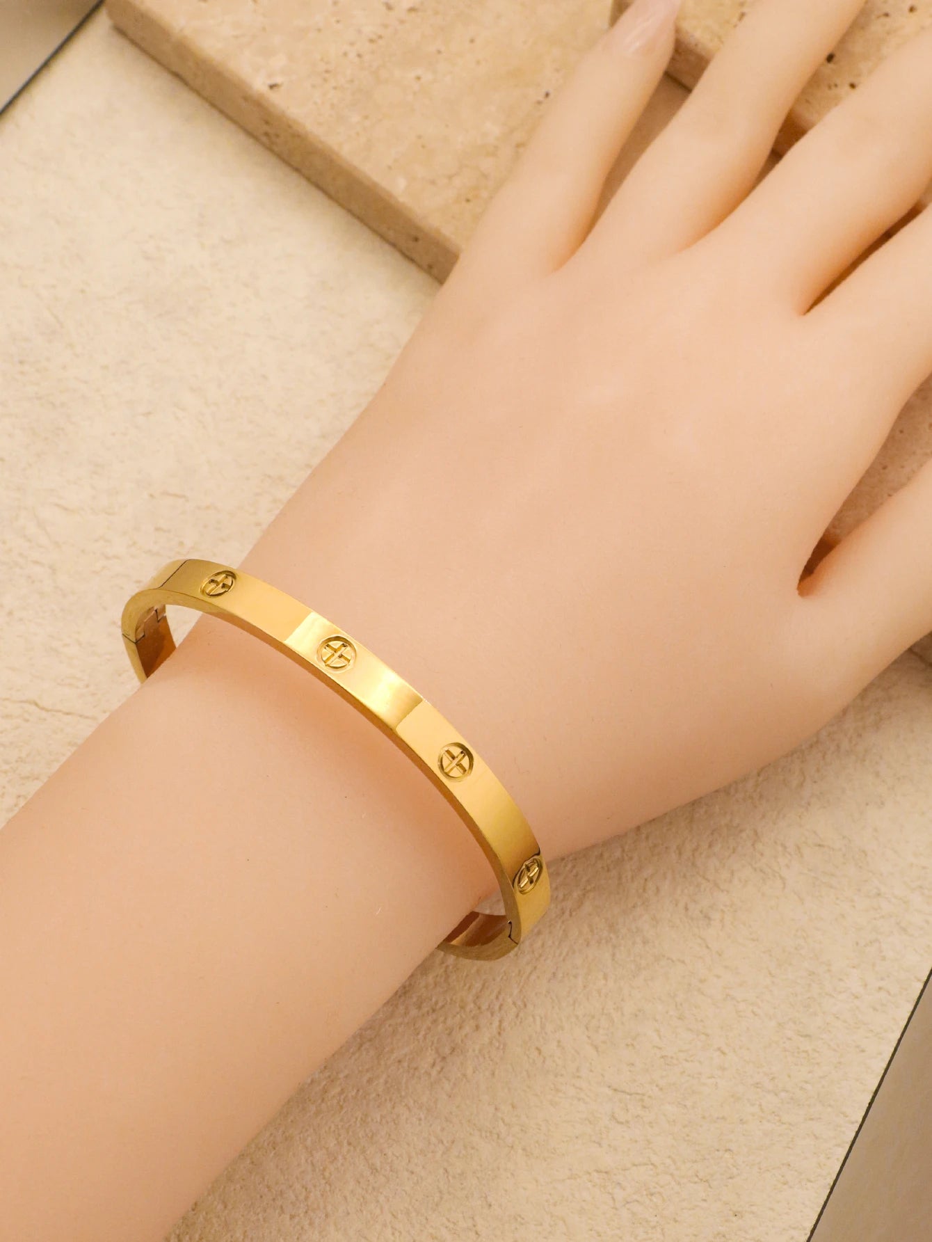 Luxe Liefdes Sieradenset van Roestvrij Staal - 4 Stuks