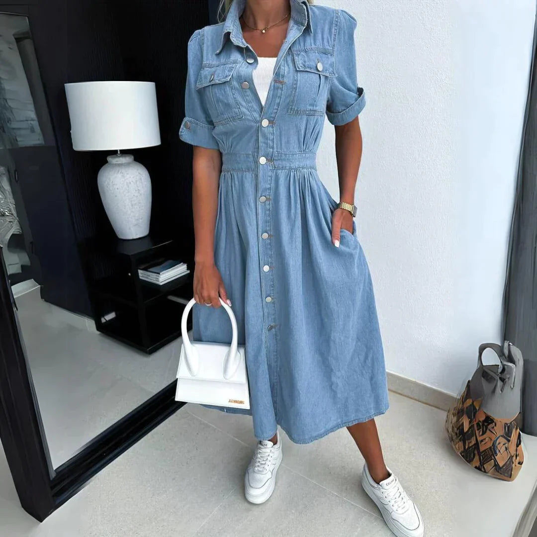Blue Sky Denim Dress