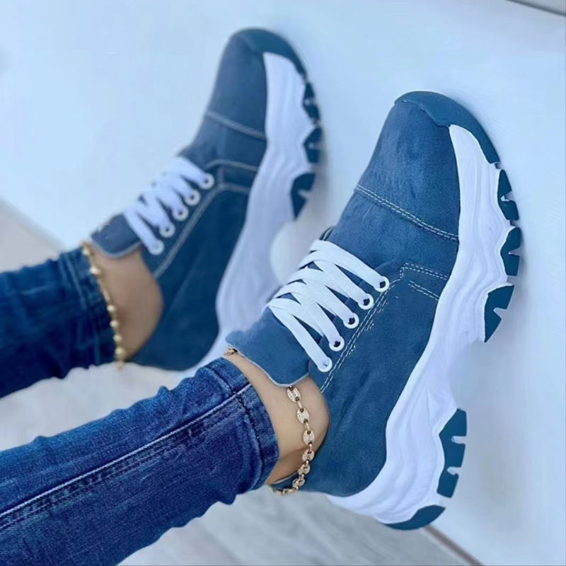 Serena | Sneakers ortopediche e di lusso in microfibra