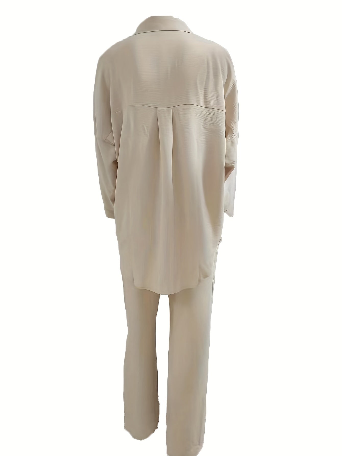 VELANORA- Button Closure Two-Piece Set