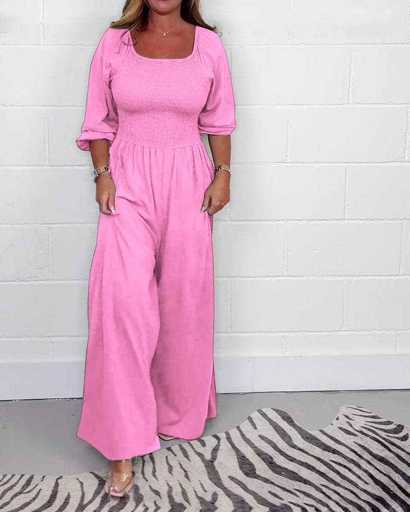 Blair Tijdloze Katoenen Jumpsuit