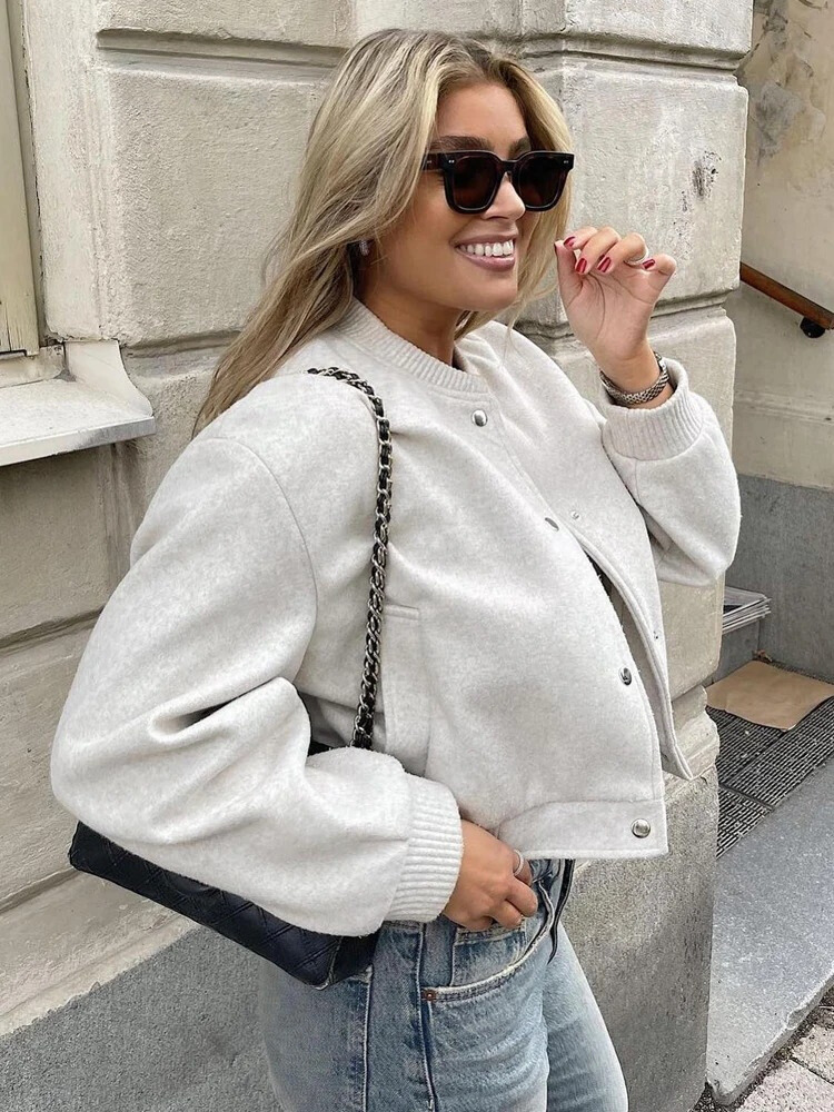 VELANORA- bijgesneden bomberjack